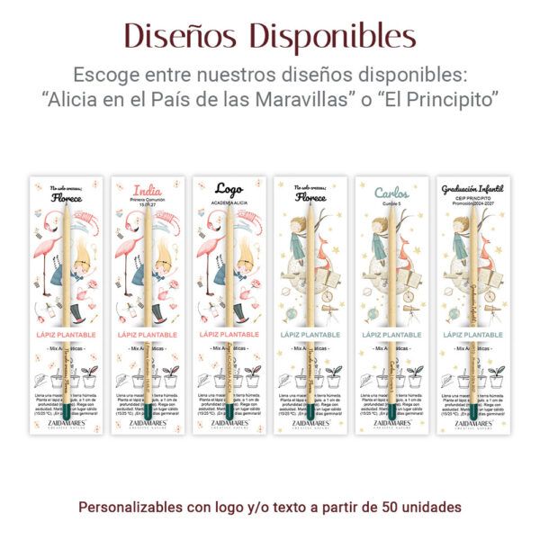 Lápiz Plantable | Colección Fantasía
