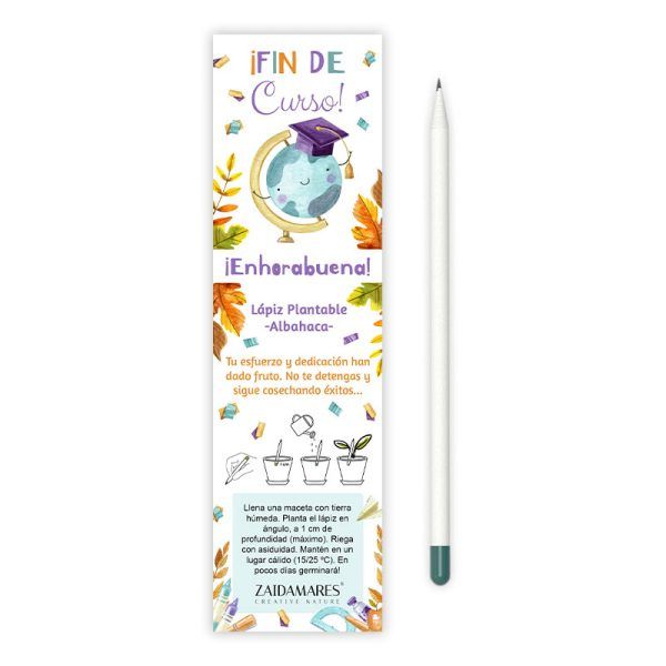 Lápiz Plantable Enhorabuena | Colección Fin de Curso