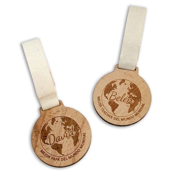 Medalla Personalizada | Colección Mundo