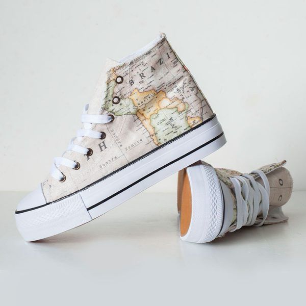 Zapatillas Sneakers Personalizadas | Colección Mundo