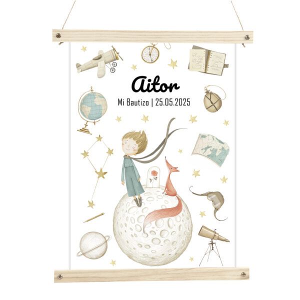 Lámina A3 Personalizada | Colección Fantasía Principito
