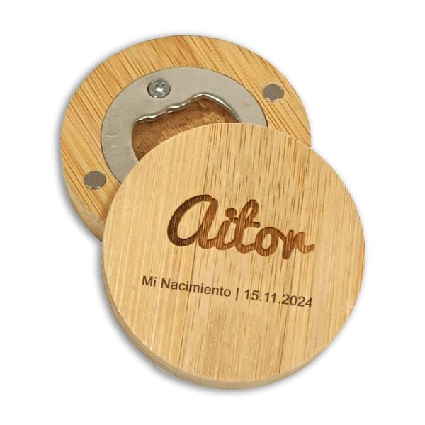Imán/Abridor Bambú | Colección Baby