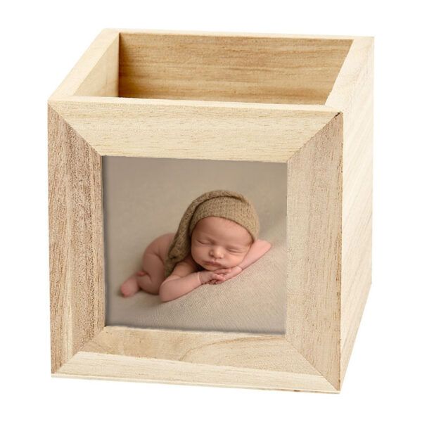 Lapicero Madera / Portafotos Personalizable | Colección Baby