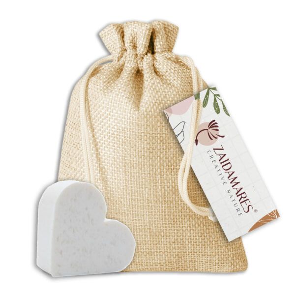 Jaboncito Coco + Saquito y Etiqueta Personalizada