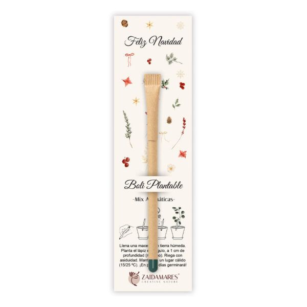 Boli Plantable Kraft + Blíster Personalizado