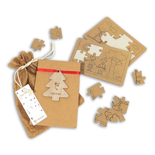 Caja Puzzles Navidad