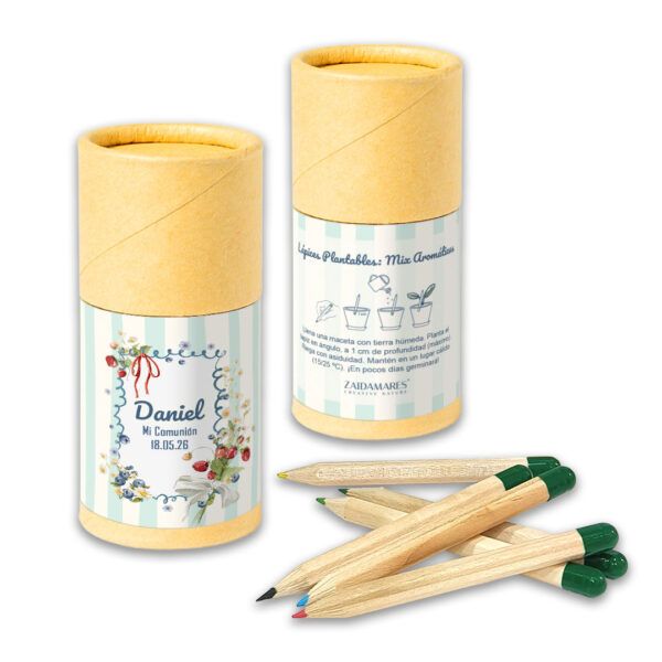 Estuche Lápices Plantables | Colección Comunión