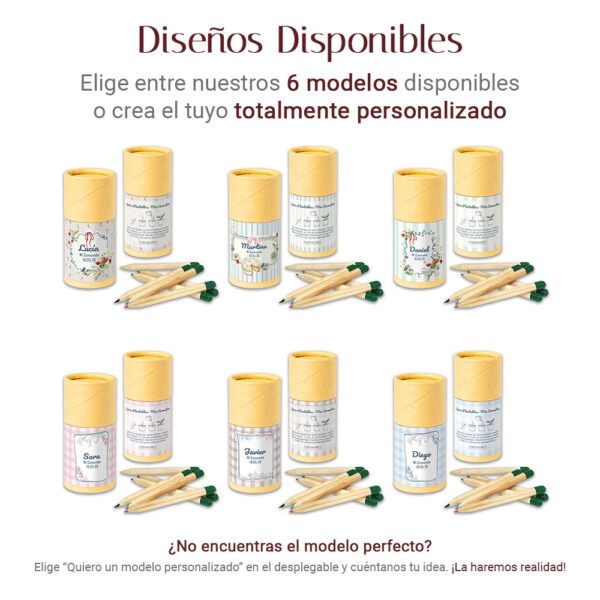 Estuche Lápices Plantables | Colección Comunión