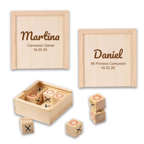 Tres en Raya Personalizado | Colección Comunión