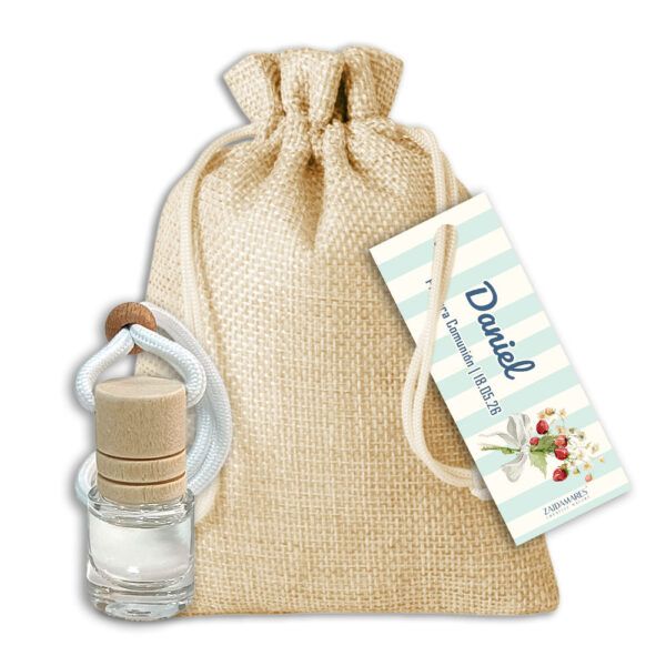 Ambientador + Saquito y Etiqueta Personalizada | Colección Comunión