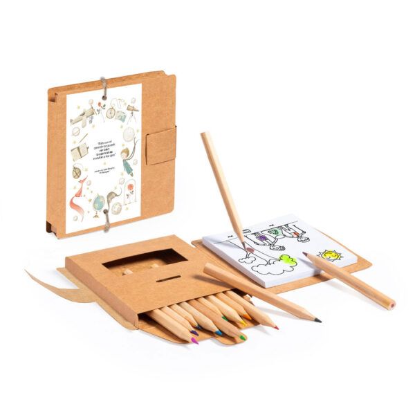 Set Dibujos/Colores + Etiqueta | Colección Fantasía